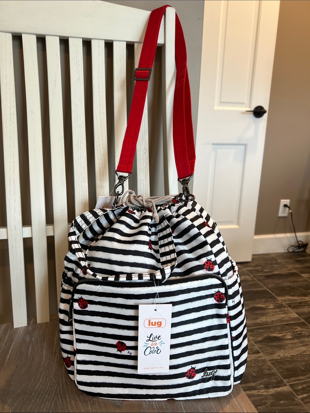 RARE DITTY XL TOTE LADYBUG LANE +BONUS